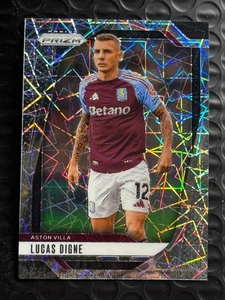 2024-25 Panini Prizm Premier League - Lucas Digne #55 Lazer Prizm Aston Villa - Imagen 1 de 2