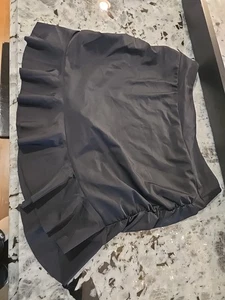 Neu mit Etikett Halcurt Damen-Schwimmrock Größe Large neu mit Etikett einfarbig schwarz frech! " - Bild 1 von 9