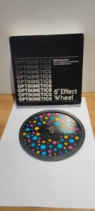 Optikinetics 6 Inch Effect Wheel - Cosmic - Boxed - Vintage - Picture 1 of 9
