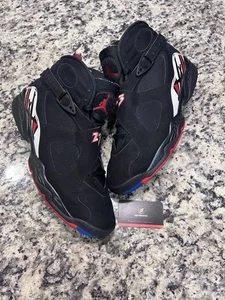 Talla 13 - Nike Air Jordan 8 Retro Mid Playoff Hombres Negro Rojo Azul OG 305381-062 - Imagen 1 de 9
