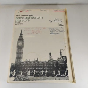 Tests To Accompany British And Western Literature Themes And Writers 1979 PB - Bild 1 von 14