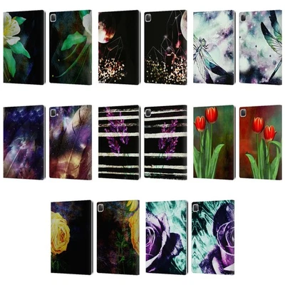 OFFICIAL HAROULITA ABSTRACT NATURE LEATHER BOOK WALLET CASE COVER FOR APPLE iPAD - Image 1 of 4