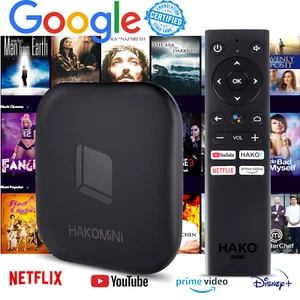 Google Certified Android TV BOX Smart WLAN6 4K HD Dolby digital BT Quad Core USB - Picture 1 of 15