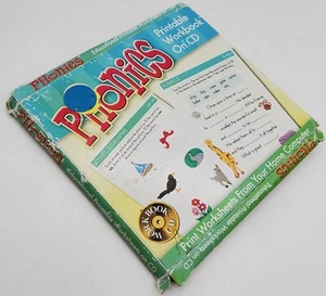 PHONICS Printable Workbooks on CD 2006 ~ Educational Software in CD-Rom - Picture 1 of 4