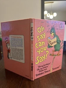 Oh Say Can You Say? 1979 Dr. Seuss Beginner Book First Edition Printing 1-0 FINE - Picture 1 of 6