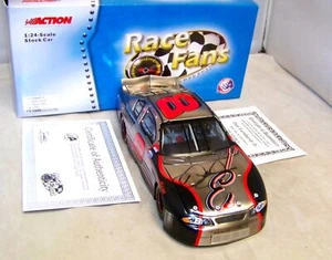 1:24 2002 ACTION RFO #8 TRIBUTE CONCERT DALE EARNHARDT JR BRUSHED AUTOGRAPHED - Picture 1 of 6
