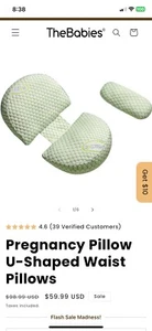 Brand New Proactive 3 Piece Pregnancy Pillow - Picture 1 of 5