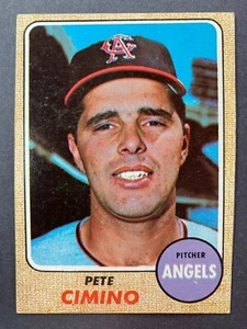 1968 Topps #143 Pete Cimino (California Angels) - Bild 1 von 2