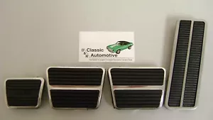 Camaro 67-68 Pedal Pad Kit with Trim Manual Drum Brake 8pc **In Stock** - Bild 1 von 4