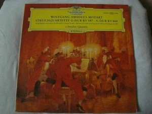 WOLFGANG AMADEUS MOZART STREICHQUARTETTE G-DUR KV 387, A-DUR KV 464 VINYL LP EX - Picture 1 of 4