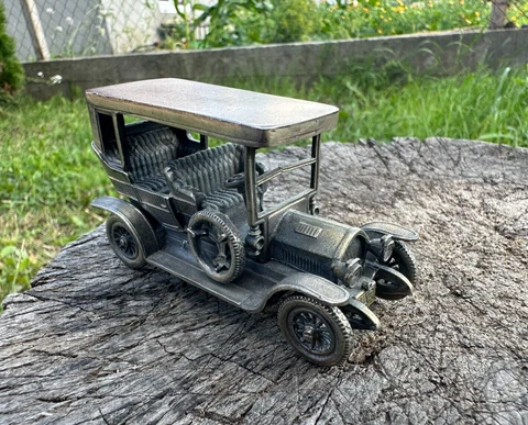 Vintage retro Car 1AR Silver 800 Miniature 142 gr Cover