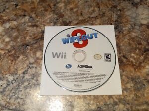 Wipeout 3 Nintendo Wii 2012 Disc Only Tested and Works Free Shipping A1