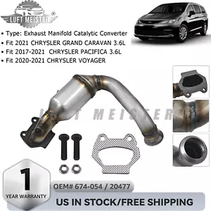 Exhaust Manifold Catalytic Converter 674-054 For CHRYSLER PACIFICA / VOYAGE 3.6L - Bild 1 von 18