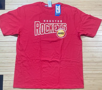 Adidas NBA Hombre Houston Rockets Manga Corta Camiseta Trifolio Rojo XL NUEVO CON ETIQUETAS Foto 1 de 4