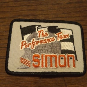 The Performance Team Simon Racing Embroidered Iron On Patch - Picture 1 of 2