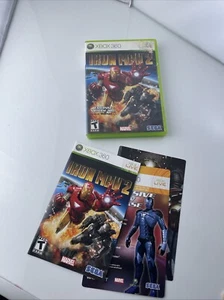 Rare Walmart Exclusive Iron Man 2 (Microsoft Xbox 360, 2010)Complete W/Manual - Picture 1 of 9