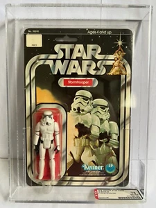 Star Wars Vintage Kenner 1978 Stormtrooper 12 back Graded AFA MOC NEU SEALED!!! - Bild 1 von 7