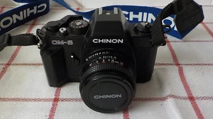 EXC COND- Chinon CM-5 | 35mm SLR Film Camera w/ 50mm Lens - Picture 1 of 9