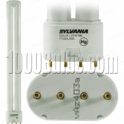 Sylvania DULUX 24 Watt - FT24DL/841/ECO  20596 - Image 1 of 2