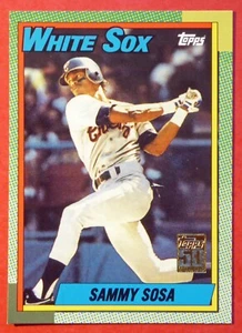 2001 Topps Sammy Sosa Reprint #43 (1990 #692) Through the Years (White Sox) - Picture 1 of 2