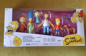 Jakks Pacific The Simpsons Family 2.5" Figure Set 7-Pack 2024 - Picture 1 of 2