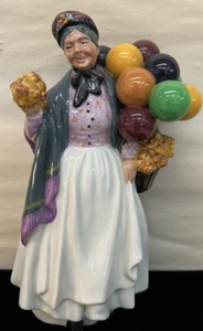 Royal Doulton “Biddy Pennyfarthing” Figurine Balloon Lady # HN1843 - Picture 1 of 5