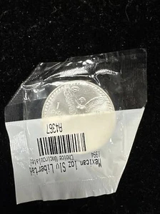 1 oz 1994 Silver MEXICO Libertad Pura Plata Coin .999 Fine 2 - Picture 1 of 2