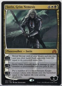 1x Sorin, Grim Nemesis - Shadows over Innistrad - Near Mint - Bild 1 von 1