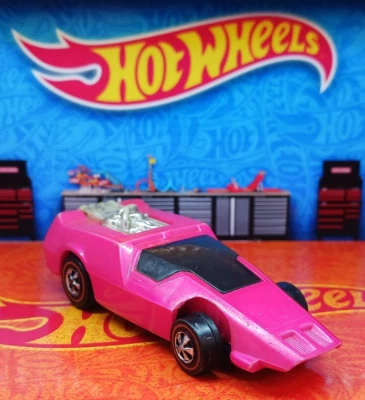 OSO HORMIGUERO MATTEL HOT WHEELS REDLINE HOT PINK SIZZLERS RARO DE COLECCIÓN - FUNCIONA Foto 1 de 4