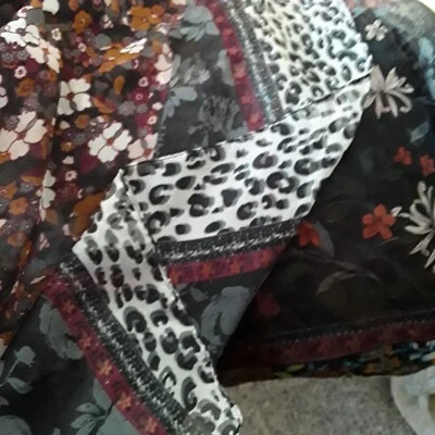 Mujer Bufandas Envolturas 70" X 40" Accesorios Estampado Animal Floral Cejón Fiesta Foto 1 de 3