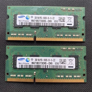 Samsung Memory 4GB 2 X 2Gb M471B5773CHS - CH9 - Picture 1 of 2