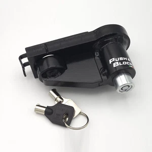 PUSH&BLOCK DIEBSTAHLSICHERUNG RADSCHLOSS für MOTORRAD QJ MOTOR SRT 700-SRT 700 X ab 2024 - Bild 1 von 3