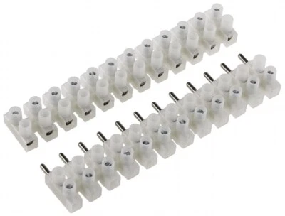 Lüsterklemmen für 25-40mm² Klemmen Messingeinsatz transparent steckbar - Bild 1 von 2