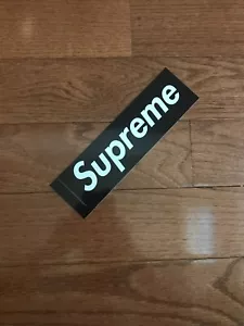 Supreme Friends and Family 2007 Black Gloss Box Logo Rare - Picture 1 of 3