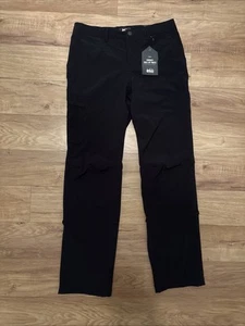 Women’s REI Co-op Black Kornati Roll Up Pants Size 8 Regular Fit - Picture 1 of 6