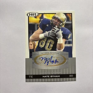 2010 SAGE Hit Silver Auto Nate Byham #A88 Rookie Auto RC - Picture 1 of 2