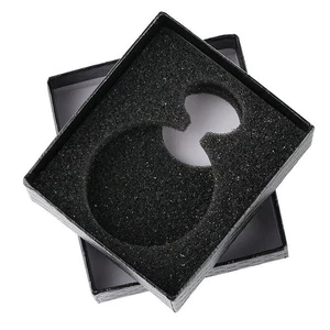Watches Gift Box Display 10PCS Pocket Watch Cardboard Black Case Storage ✨  - Picture 1 of 9