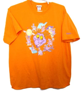 Camisa De Colección Disney Figment Para Hombres XL Naranja Púrpura Dragón Dibujos Animados Gráfico Años 90 - Imagen 1 de 11