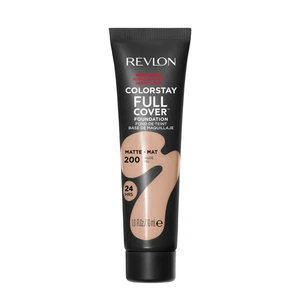 Revlon ColorStay Full Coverage Cream Foundation Makeup, Matte Finish, 200 Nude, - Picture 1 of 1