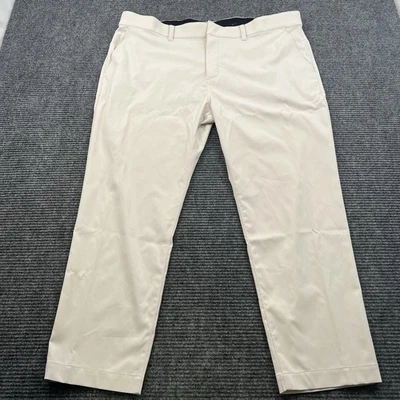 Брюки Nike Tour REPEL Golf Chino кремового цвета мужские 42x30 FD5622-072 приталенные новые с ценниками - Изображение 1 из 4