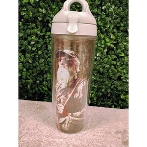 Bicchiere Flip Top Tervis Uncle Si Robertson Duck Dynasty 24 oz bottiglia isolata - Foto 1 di 10