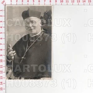 H8373 MILANO CITTA 1922 ARCIVESCOVO EUGENIO TOSI FOTO - Imagen 1 de 2