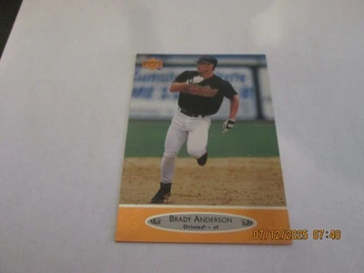 BRADY ANDERSON ORIOLES 1996 UPPER DECK BASE CARD #278 FREE SHIPPING - Image 1 of 2