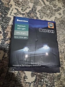Bestview H4 LED Light Canbus Premium LED Light Xenon White Light Long Life Span - Picture 1 of 5