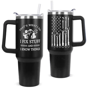 Mechaniker Becher mit Griff Garage Tasse Kaffee Reisebecher Mechaniker Geschenke für... - Bild 1 von 8