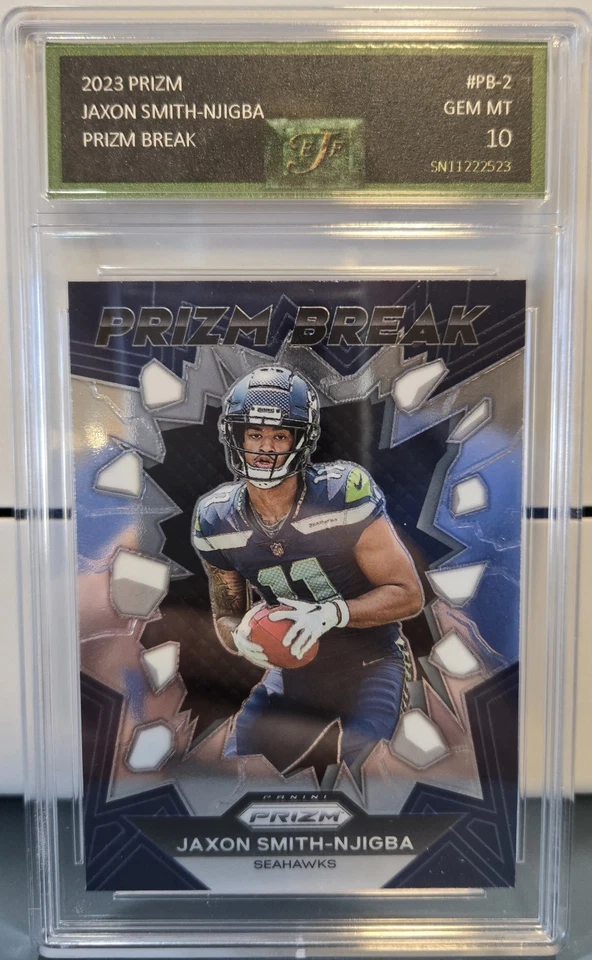 JAXON SMITH NJIGBA дебютант карта Gem новом 10 EJE 2023 призма футбол призма BreakSP - Изображение 1 из 1