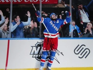 Mika Zibanejad SIGNED 8x10 MATTE PHOTO NEW YORK RANGERS (B) - Picture 1 of 2