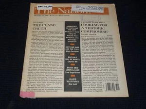 1988 DECEMBER 19 THE NATION MAGAZINE - HISTORIC COMPROMISE FRONT COVER - E 2361 - Picture 1 of 2
