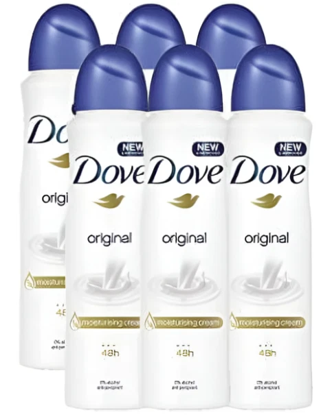 Dove Deodorant Anti-antiperspirant Body Spray-ORIGINAL 5.07oz (PICK 6 or 3 Pack) - Image 1 of 1