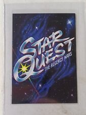Star Quest The Regency Wars Sci Fi Art Promo Card 1995 Comic Images 